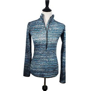Nike Dri-Fit Women's sz Small Blue Pullover exercise Top